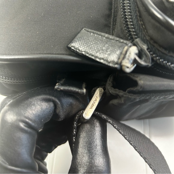 Prada Black Re- Nylon Crossbody Bag - Picture 8 of 14